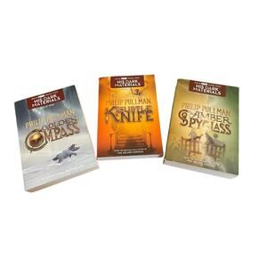 His Dark Materials Lot of 3 Paperback Books Philip Pullman